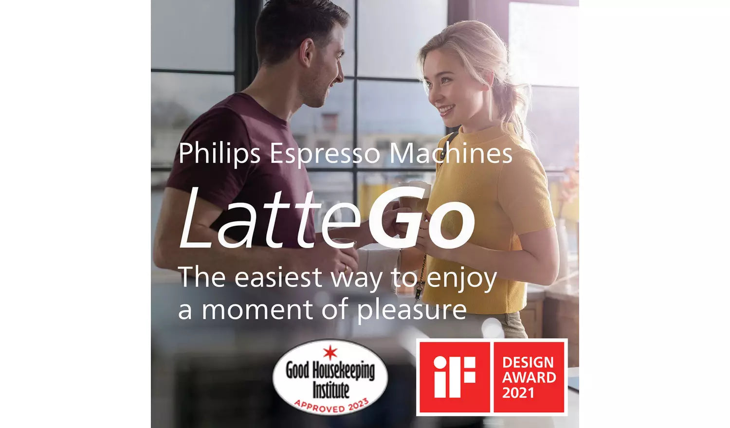 PHILIPS EP5447/90 5500 LatteGo Bean to Cup Coffee Machine