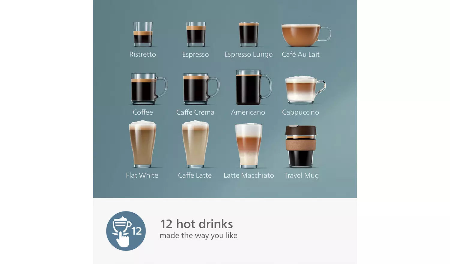PHILIPS EP5447/90 5500 LatteGo Bean to Cup Coffee Machine